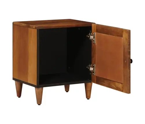 Šalia Lovos Spintelė 2 Pcs Ruda 40 X 33,5 X 46 Cm