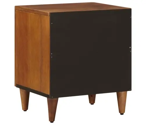 Šalia Lovos Spintelė 2 Pcs Ruda 40 X 33,5 X 46 Cm