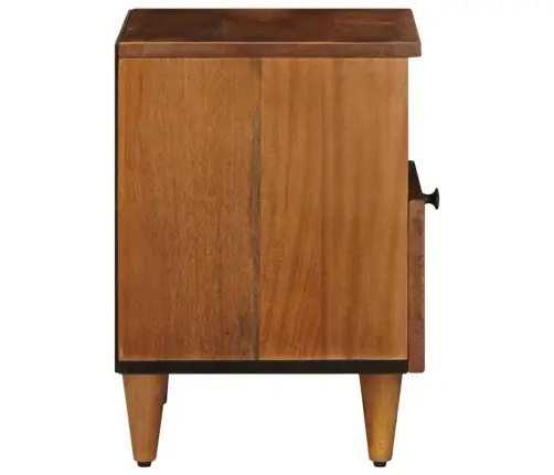 Nakts Skapītis Brūna 40 X 33 X 46 Cm Cieta Mango Koksne Vidaxl