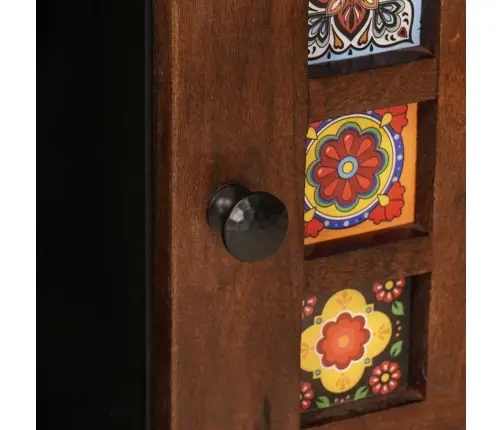 Kafijas Galdiņš Brūna 100 X 54 X 40 Cm Cieta Mango Koksne Vidaxl