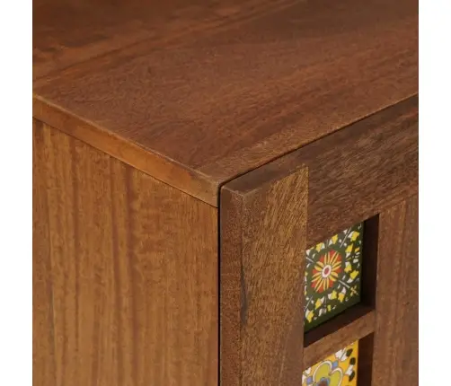 Telerikapp Sahtliga Pähklipuit 105 X 33 X 46 Cm Tugev Mango Puu