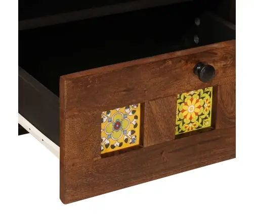 Telerikapp Sahtliga Pähklipuit 105 X 33 X 46 Cm Tugev Mango Puu