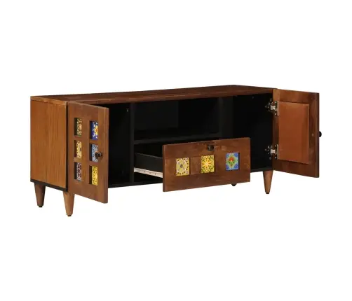 Telerikapp Sahtliga Pähklipuit 105 X 33 X 46 Cm Tugev Mango Puu