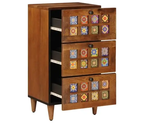 Kõide Sahtliga Pähklipuit 40 X 33 X 75 Cm Tugev Mango Puu