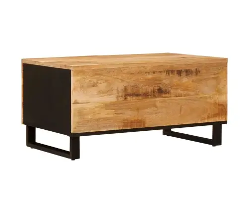 Kohvilaud Pruun 89 X 52 X 11 Cm Tugev Mango Puu
