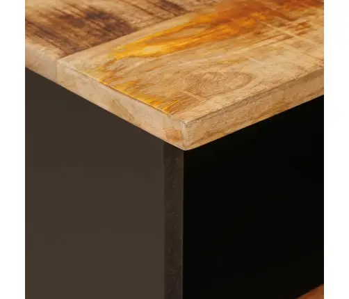 Lovos Spintelė 2 Pcs Ruda 40 X 33 X 46 Cm Kietas Mango Medis