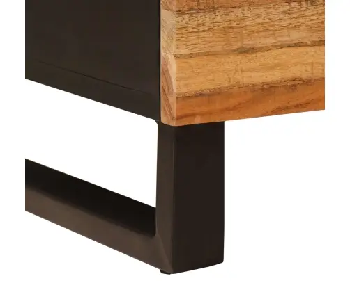 Lovos Spintelė 2 Pcs Ruda 40 X 33 X 46 Cm Kietas Mango Medis