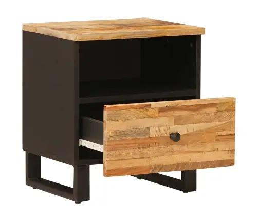 Lovos Spintelė 2 Pcs Ruda 40 X 33 X 46 Cm Kietas Mango Medis