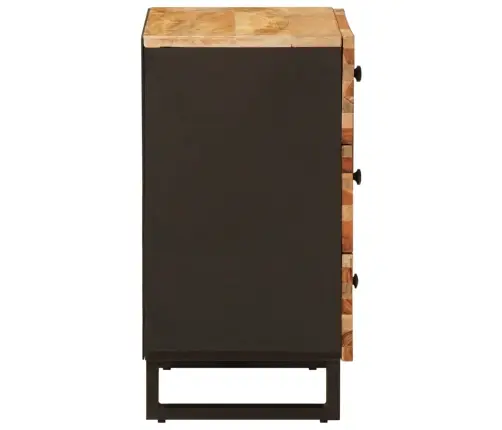 Lovos Spintelė Ruda 58 X 36 X 22 Cm Kietas Mango Medis