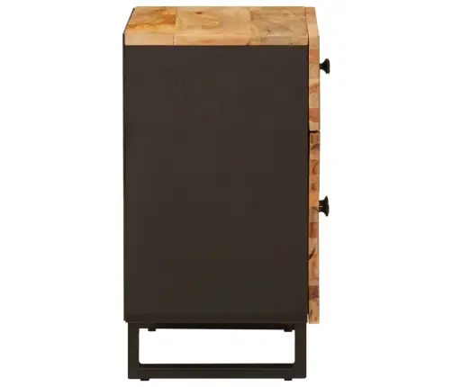 Lovos Spintelė Ruda 59 X 39 X 17 Cm Kietas Mango Medis