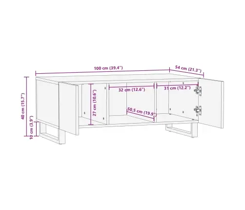 Kafijas Galdiņš Vidaxl