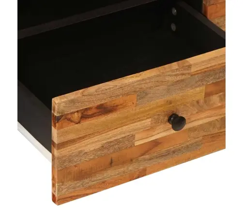 Telerikapp Riiuliga Pruun 105 X 33 X 46 Cm Tugev Mango Puu