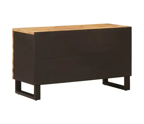 Telerikapp Riiuliga Pruun 80 X 33 X 46 Cm Tugev Mango Puu