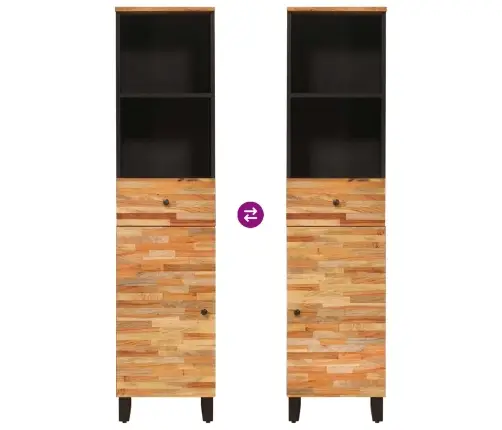 Vannas Istabas Skapītis Vienkrāsains Vidaxl