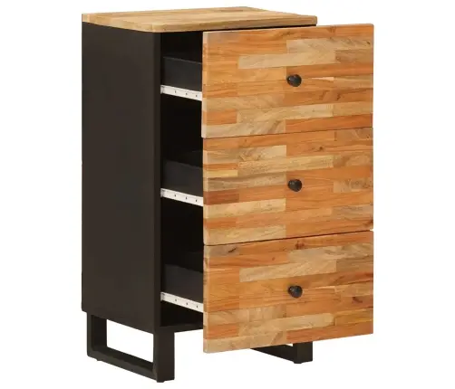 Kõrvalkapp Sahtliga Pruun 40 X 33 X 75 Cm Tugev Mango Puu