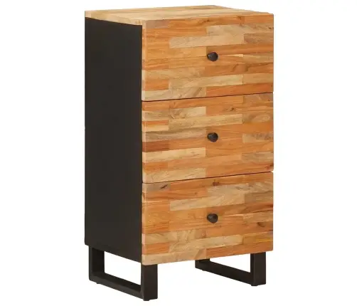 Kõrvalkapp Sahtliga Pruun 40 X 33 X 75 Cm Tugev Mango Puu