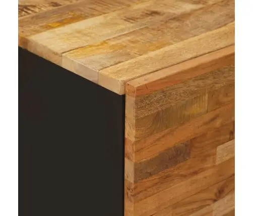 Kõrvalkapp Ladustamisega Pruun 40 X 33 X 75 Cm Tugev Mango Puu