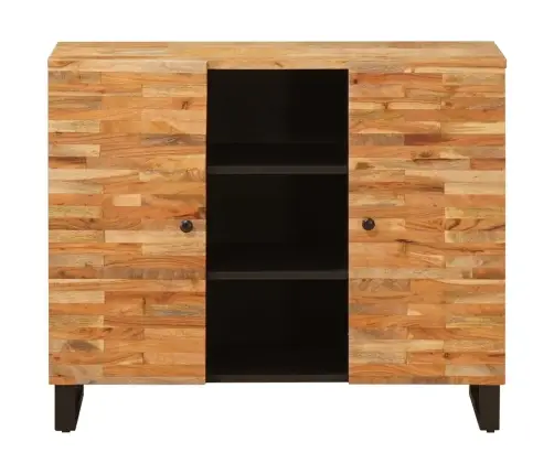 Kõrvalkapp Sahtliga Pruun 90 X 33 X 75 Cm Tugev Mango Puu