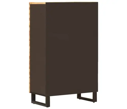 Pantrykapp Ladustamisega Pruun 60 X 33 X 100 Cm Tugev Mango Puu