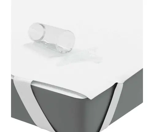 Čiužinio Apsauga, Balta, 80X200 cm Atsparus Vandeniui