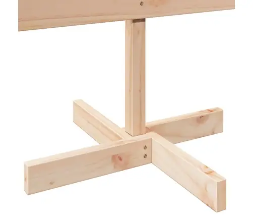 Koka Ziemassvētku Eglīte Dekorēšanai, 110 Cm, Masīvkoks Vidaxl