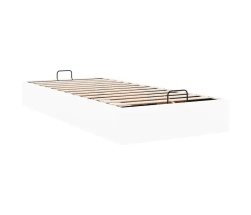 Osmaņu Gultas Rāmis Bez Matrača Balta 90X200 Cm Mākslīgā Āda Vidaxl