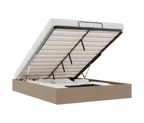 Ottomani Voodiraam Ilma Madratsita, 140X200 cm Kunstnahk