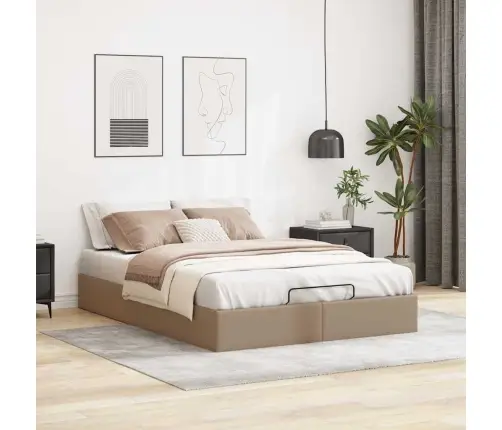 Ottomani Voodiraam Ilma Madratsita, 140X200 cm Kunstnahk