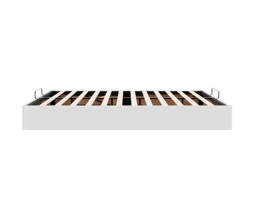 Osmaņu Gultas Rāmis Bez Matrača Balta 180X200 Cm Mākslīgā Āda Vidaxl