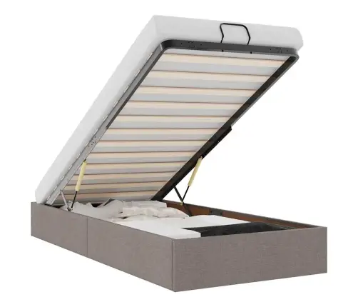 Ottomani Voodiraam Ilma Madratsita, 80X200 cm Kangas