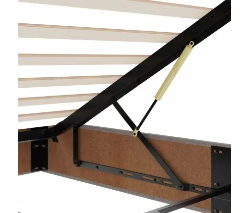 Ottomani Voodiraam Ilma Madratsita, 80X200 cm Kangas