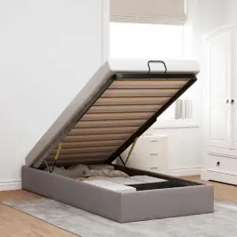 Ottomani Voodiraam Ilma Madratsita, 90X200 cm Kangas