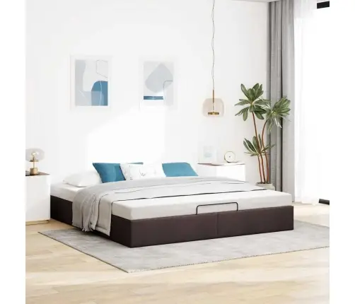 Ottomani Voodiraam Ilma Madratsita, 180X200 cm Kangas