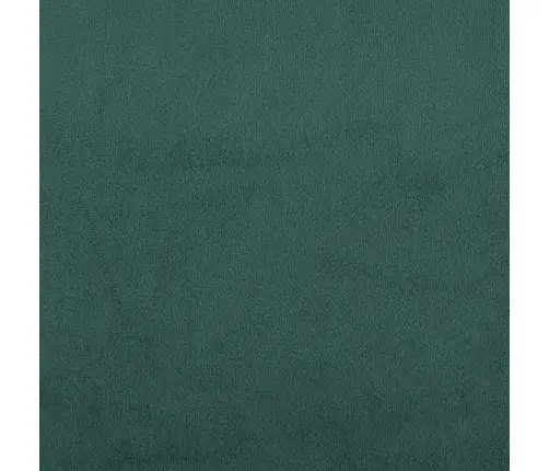 Osmanų Lovos Rėmas Be Čiužinio, Žalias, 120X200 cm Aksomas