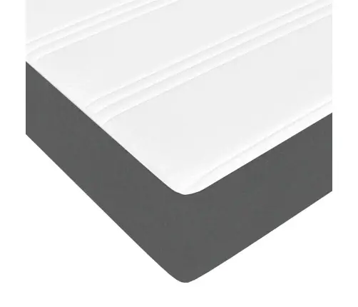 Osmaņu Gultas Rāmis Ar Matrača Tumši Pelēks 140X200 Cm Audums Vidaxl