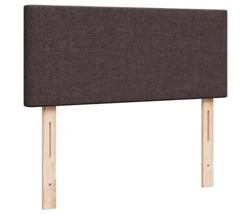 Osmaņu Gultas Rāmis Ar Matrača Tumši Pelēks 120X190 Cm Audums Vidaxl