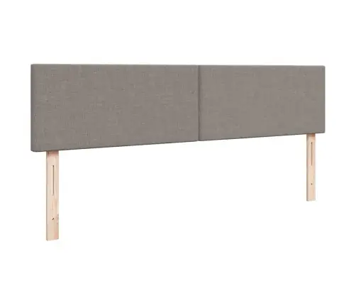 Osmanų Lovos Rėmas Su Čiužiniu, Taupe, 160X200 cm Audinys