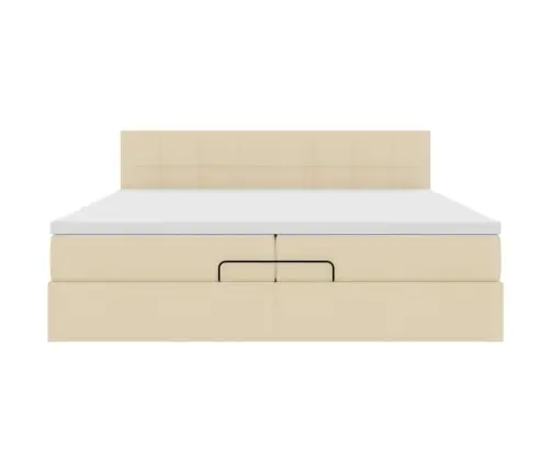 Osmanų Lova Su Čiužinio Kremu 200X200 Cm Audiniu