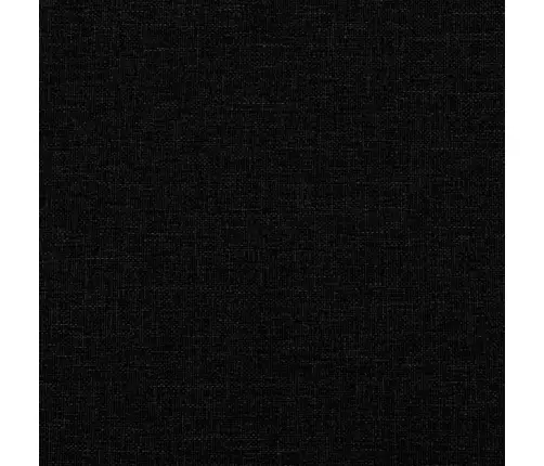 Osmaņu Gultas Rāmis Ar Matrača Melns 80X200 Cm Audums Vidaxl