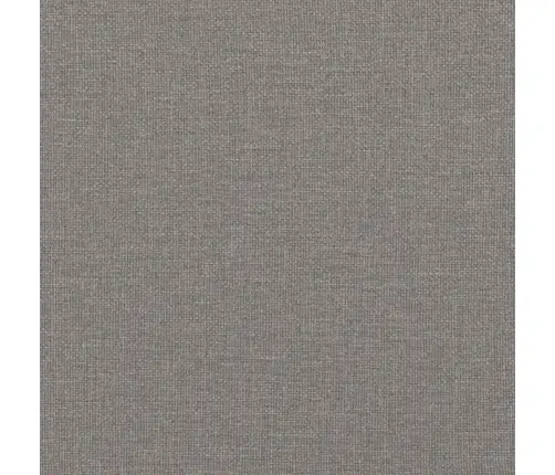 Osmaņu Gultas Rāmis Ar Matrača Pelēkbrūna 90X200 Cm Audums Vidaxl