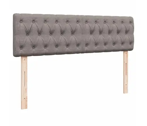 Osmaņu Gultas Rāmis Ar Matrača Pelēkbrūna 140X200 Cm Audums Vidaxl Osmaņu Gultas Rāmis Ar Matrača Pelēkbrūna 140X200 Cm Audums Vidaxl