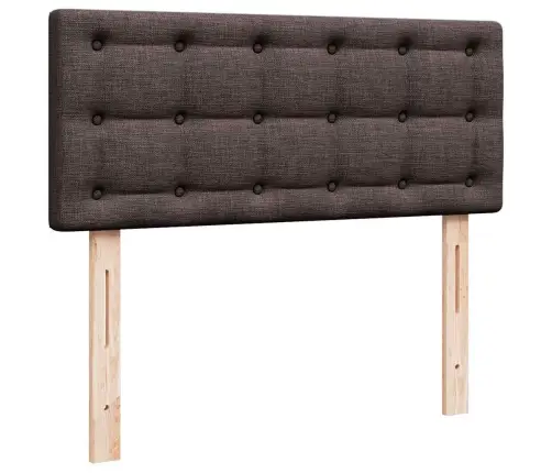 Osmaņu Gultas Rāmis Ar Matrača Tumši Pelēks 120X190 Cm Audums Vidaxl