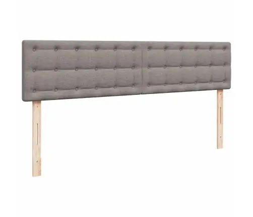 Ottomani Voodiraam Madratsitega Pruunikashall 180X200Cm Kangas