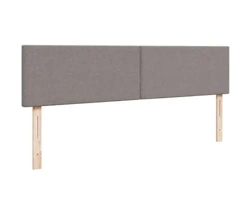 Osmanų Lovos Rėmas Su Čiužiniais, Taupe, 200X200cm Audinys