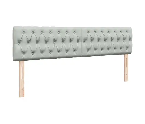 Osmanų Lovos Rėmas Su Čiužiniais, Pilkas, 200X200cm Aksomas