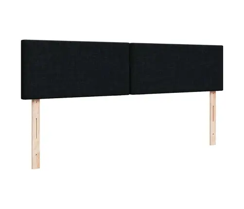 Ottomani Voodiraam Madratsitega, Must, 160X200cm Kangas