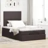 Osmaņu Gultas Rāmis Ar Matrača Tumši Pelēks 120X190Cm Audums Vidaxl