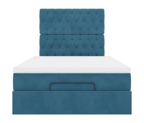 Osmaņu Gultas Rāmis Ar Matračiem Tumši Pelēks 120X190Cm Samts Vidaxl