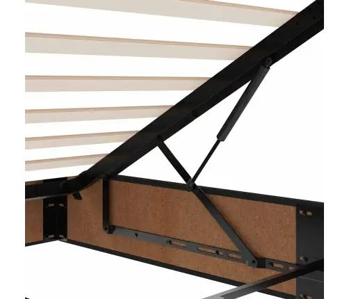 Osmaņu Gultas Rāmis Ar Matračiem Melns 120X200 Cm Samts Vidaxl