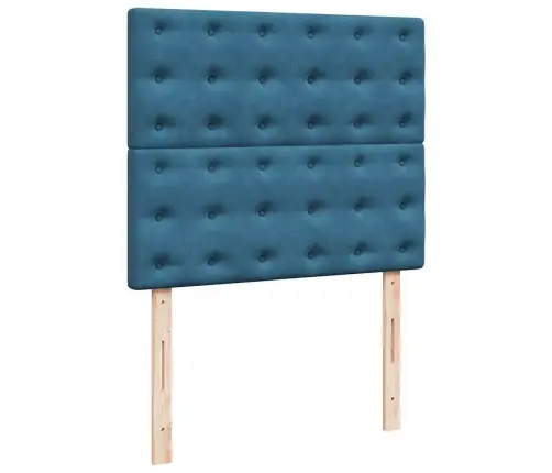 Osmaņu Gultas Rāmis Ar Matračiem Tumši Pelēks 120X200 Cm Samts Vidaxl